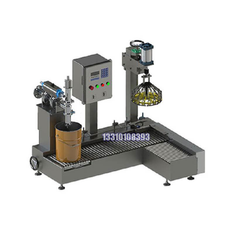 25公斤手動(dòng)灌裝機(jī)_苯丙乳液灌裝機(jī)精度高/效率高/防滴漏